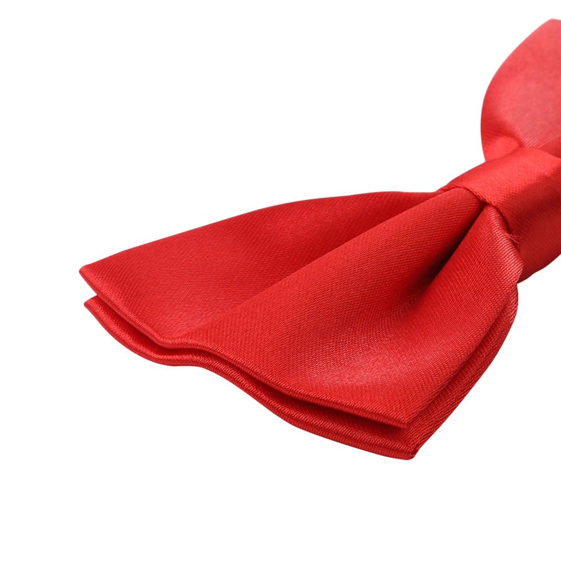 Kajeer Men's Bow Tie for Wedding Party - Solid Color Adjustable Pre Tied Bowtiesï¼ˆ1PCS - Image 5